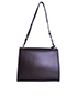 Gancio Lock Shoulder Bag, back view